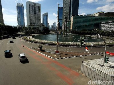 Libur Natal, Arus Lalu Lintas di Jalan Protokol Jakarta Lengang