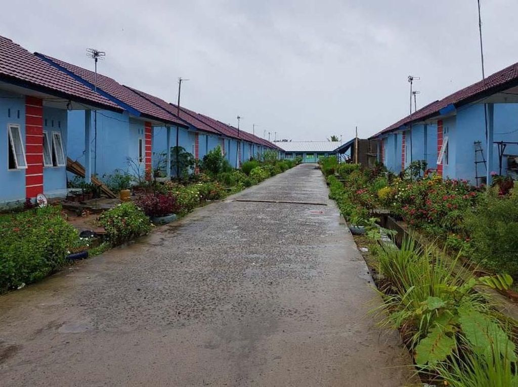 Penampakan Rumah Nelayan yang Dibangun Jokowi di Bengkulu Penampakan Rumah Nelayan yang Dibangun Jokowi di Bengkulu