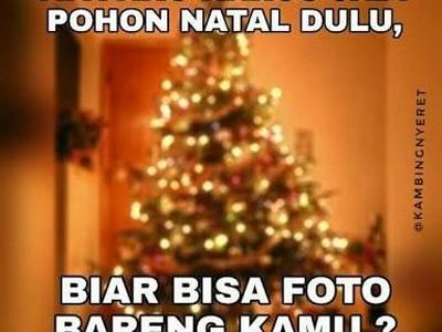 Meme Perayaan Natal yang Lucu dan Menggelitik