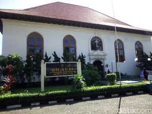 Potret Gereja Sion, Gereja Tertua di Indonesia Potret Gereja Sion, Gereja Tertua di Indonesia