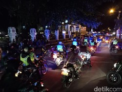 Amankan Misa Natal, TNI dan Polri di Garut Patroli Bareng Naik Motor