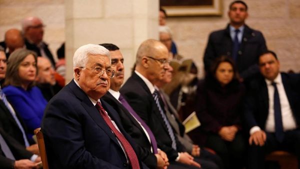 Foto: Saat Presiden Palestina Hadiri Misa Natal di Gereja Tepi Barat