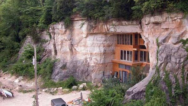 Foto: Gua Bekas Tambang Disulap Jadi Rumah Pribadi