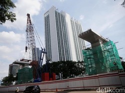 Mengintip Perkembangan Proyek LRT Jabodebek