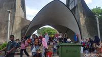 Foto: Lalin RM Harsono Macet, tapi Ragunan Masih Lengang