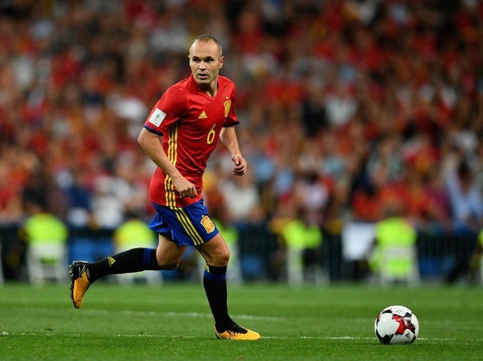 Iniesta Rencanakan Pensiun dari Timnas Spanyol Usai Piala Dunia 2018