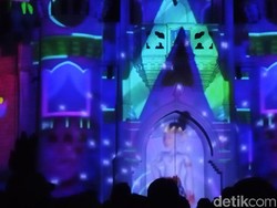 Antusiasme Warga Tonton Video Animasi Nitra Si Kera Putih Ikon TMII