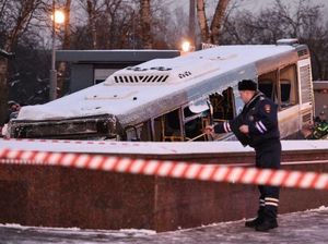 Bus Tabrak Underpass Pejalan Kaki di Moskow, 4 Orang Tewas
