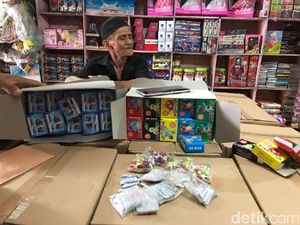 Razia di Tangerang, Polisi Sita Ratusan Petasan