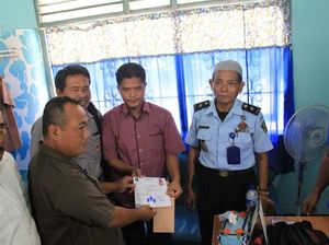 Napi Teroris yang Ditahan di  Lamongan Bebas Setelah Dapat Remisi