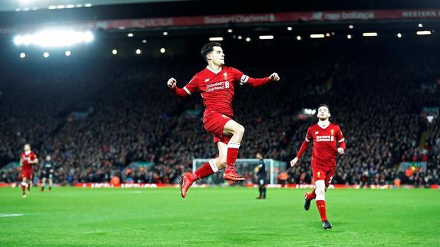 Philippe Coutinho saat masih di Liverpool