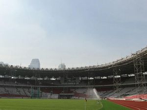 Melihat dari Langit Wajah Baru GBK  yang Makin Wah