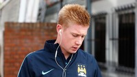 Kevin De Bruyne. Pada tahun 2015, De Bruyne ditebus Manchester City dari Wolfsburg dengan nilai transfer 75 juta euro (Rp 1,21 triliun) yang membuatnya ada di peringkat ke-13 daftar ini. (Foto: Julian Finney/Getty Images)