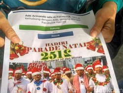 Ade Armando Dipolisikan soal Postingan Rizieq Pakai Atribut Natal