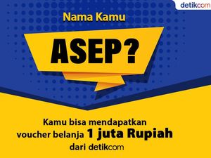 Asep se-Dunia Siap Ikutan Rejeki Nama detikcom, Gabung Yuk!
