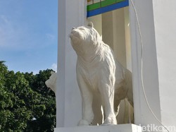 Video Patung Maung Bandung yang Disebut Mirip Anjing Laut