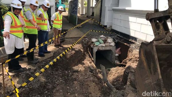 Foto: Istana Enggak Bakal Kebanjiran Lagi Lho