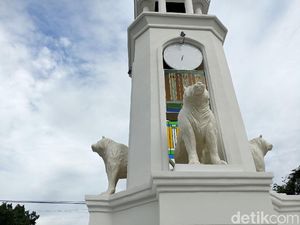 Ini Fungsi Tugu Maung Bandung yang Disebut Mirip Anjing Laut Ini Fungsi Tugu Maung Bandung yang Disebut Mirip Anjing Laut