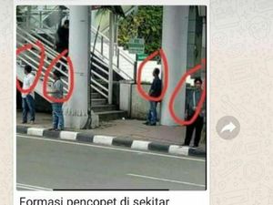 Polisi Tangkap 6 Copet Terkait Foto Formasi Pencopet