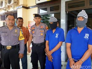 Congkel Jok Motor Milik Polwan, Dua Residivis Dibekuk Polisi