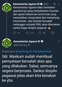 PNS di Cirebon Sebar Hoax, Kemenag Siapkan Sanksi