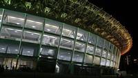 Suasana Stadion GBK saat malam (Instagram @love_gbk)