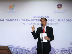 Jokowi Resmikan Terminal Baru Bandara Supadio Pontianak Jokowi Resmikan Terminal Baru Bandara Supadio Pontianak