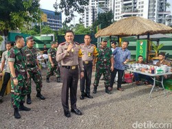 Begini Cara Polri-TNI di Jakarta Barat Jaga Kekompakan