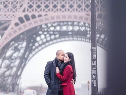 Melihat Potret Mesranya Bulan Madu Afif Kalla dan Tistha