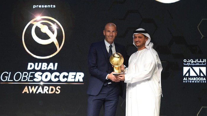 Ronaldo, Zidane, dan Madrid Terbaik di Globe Soccer Awards 2017