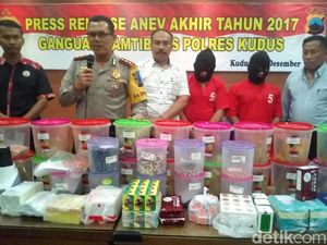 Ribuan Obat Tak Berizin Asal Tiongkok Ditemukan di Kudus