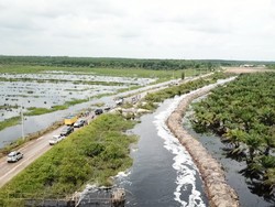 Banjir di Sumsel Mulai Surut, Warga Diimbau Tetap Waspada