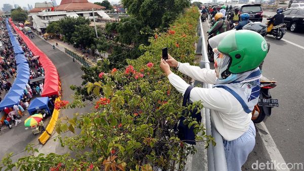Penataan PKL Tanah Abang Jadi Perhatian Pemotor