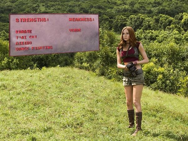 Pesona Karen Gillan, Si Cantik nan Kuat di Jumanji