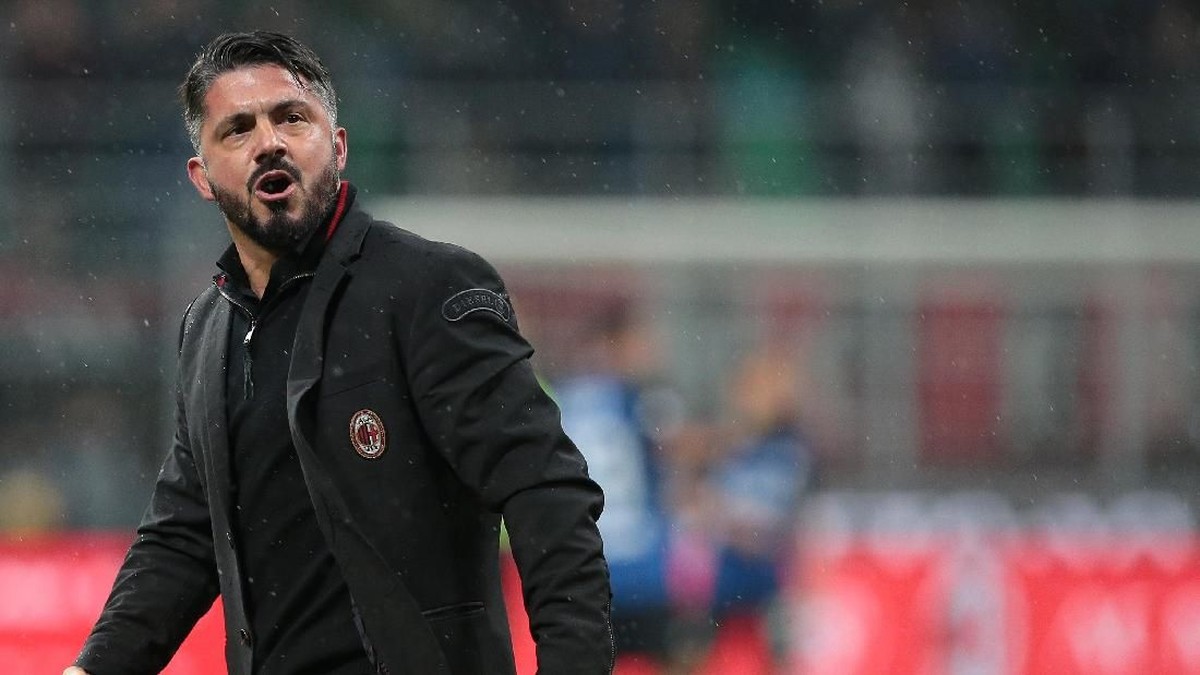 Gennaro Gattuso berhasil mendongkrak laju AC Milan. Foto: Emilio Andreoli/Getty Images