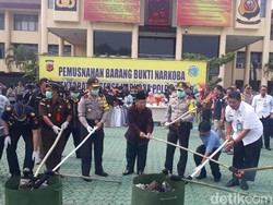 Jelang Akhir Tahun, Polda Jabar Musnahkan Narkoba Rp 11 M