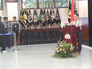 Sepanjang 2017, 222 Anggota Polri Dipecat Tidak dengan Hormat