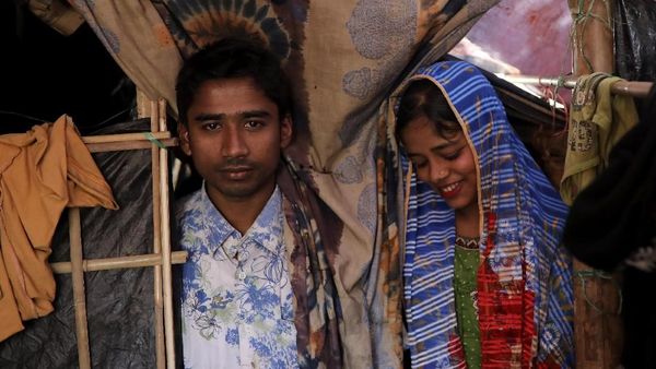 Kisah Saddam dan Shofika yang Menikah di Pengungsian