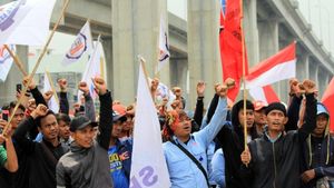 Aksi Serikat Pekerja Container di JICT