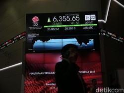 Kontras Dengan Bursa Asia, IHSG Parkir Positif di 6.313