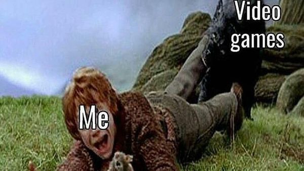 Meme Kocak Kelewatan Main Game