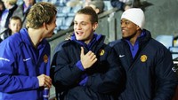 Nemanja Vidic - Spartak Moskow ke Manchester United. Vidic dengan cepat menjadi pilar lini belakang MU usai didatangkan pada Januari 2006. Transfernya yang hanya 7,2 juta pound sterling kian bikin MU terlihat menang banyak dari transfer ini. (Foto: Laurence Griffiths/Getty Images)
