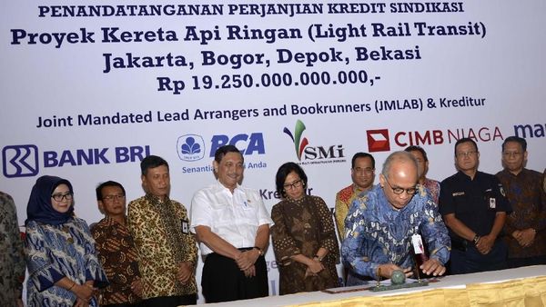 Sindikasi Pembiayaan LRT Jabodebek