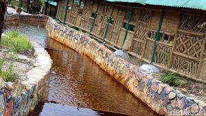 Sungai Kuning, Spot Unik di Wisata Gunung Papandayan