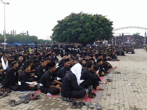 Puluhan Ribu Pendekar PSHT Berzikir Bersama Demi Keutuhan NKRI