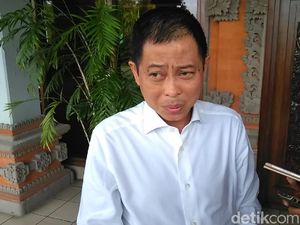 Bawa Keluarga, Menteri ESDM Liburan Tahun Baru di Bali
