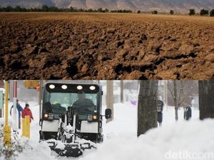 Foto: Israel Kekeringan, AS Dilanda Cuaca Ekstrem