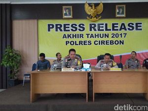 Sepanjang 2017, Polres Cirebon Ungkap 909 Kasus Kejahatan