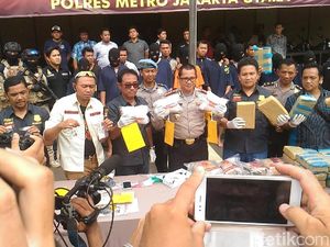 Polisi Gagalkan Peredaran 3 Kg Sabu untuk Pesta Tahun Baru di Jakarta