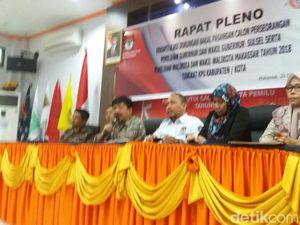 2 Pasangan Resmi Bertarung Berebut Kursi Walkot Makassar